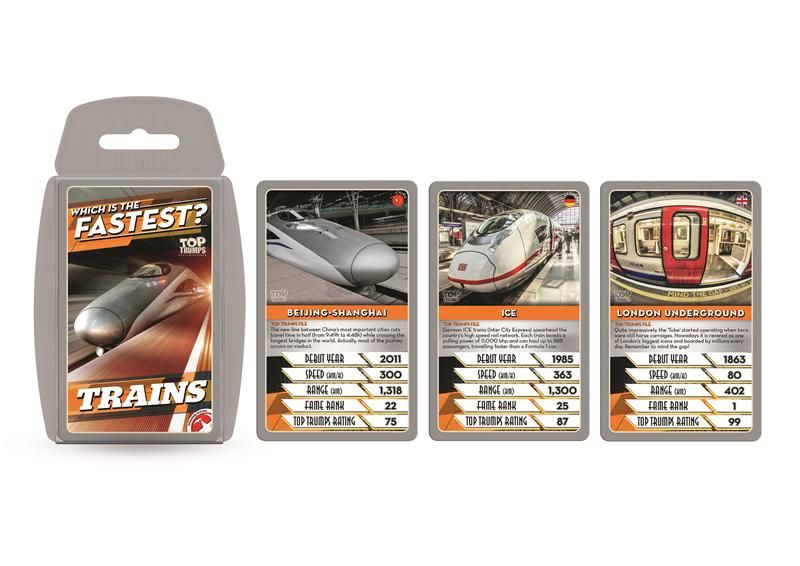 Top Trumps - Passenger Trains