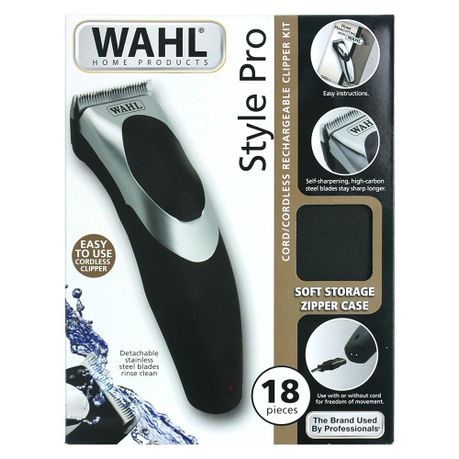 wahl 9655 cordless rechargeable hair clipper