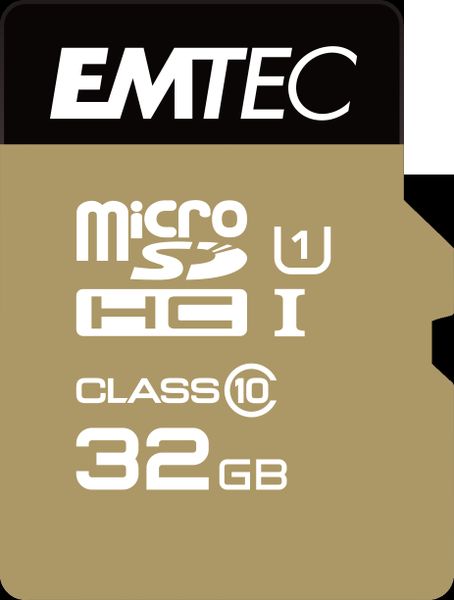 EMTEC MicroSDHC 32GB Class 10 Plus