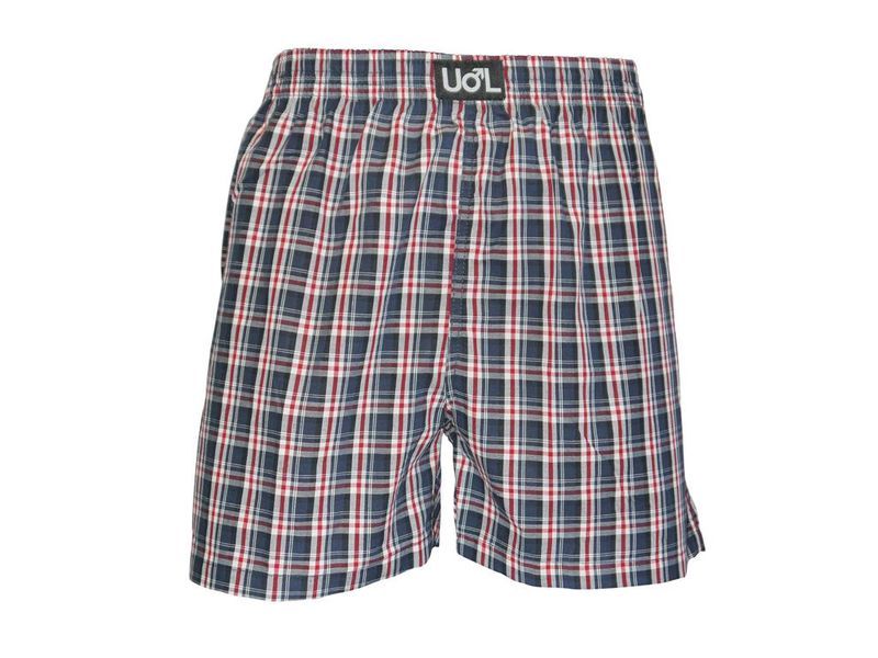 Undeez Blue Woven Boxers