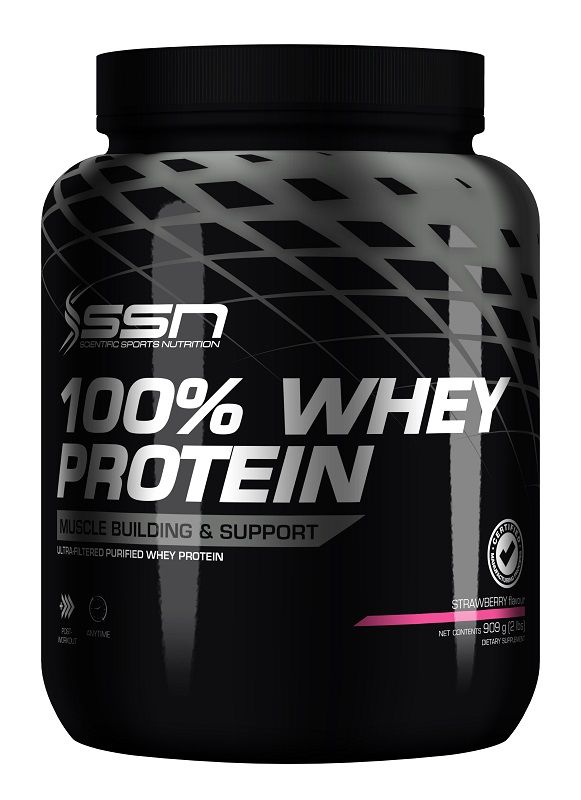 SSN Whey Protein 909g Strawberry Buy Online in South Africa