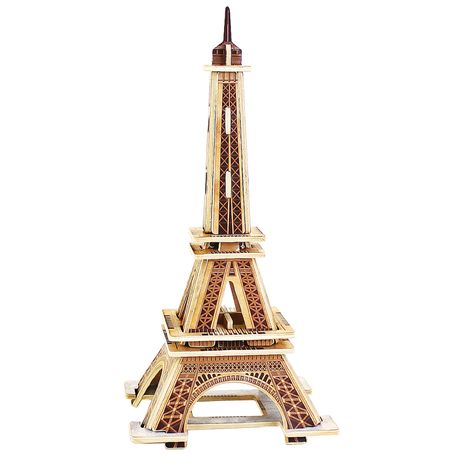 eiffel tower 3d wooden puzzle