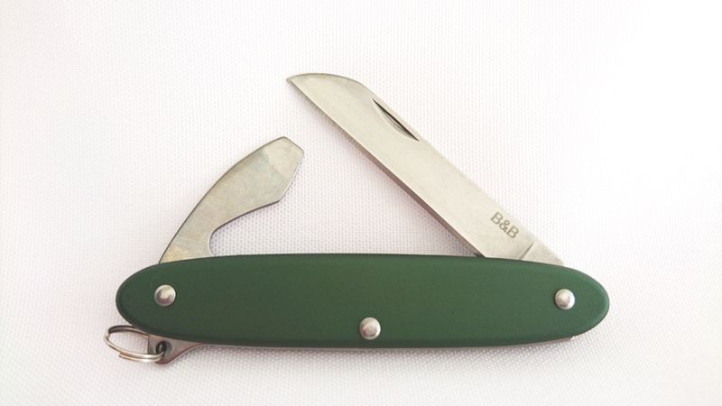 UltraEdge - RV2074 2 Blade Knife - Green