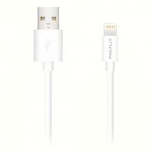 MACALLY Lightning Sync 1m Cable for iPad, iPhone and iPod - White