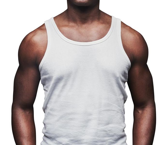 Undeez Online Everyday Men's Sleeveless Vest (3 Pack) - White