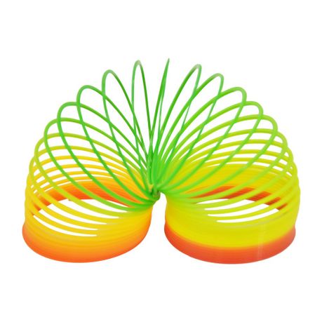 Plastic store rainbow slinky