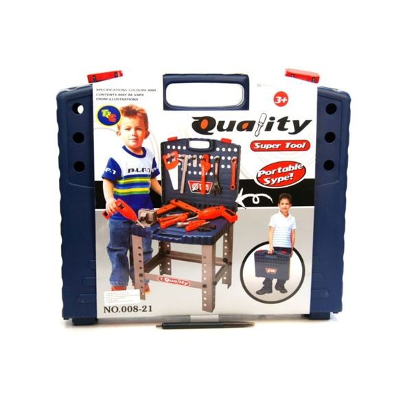 Toy Tool Bench In Carry Case