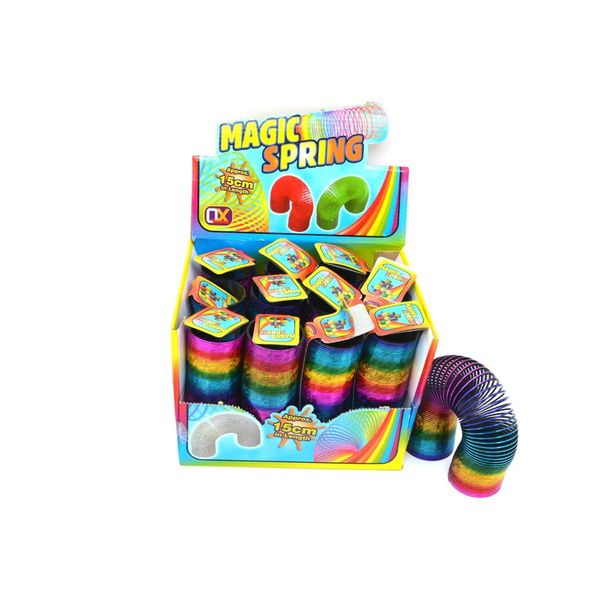Extra Long Magic Rainbow Slinky - Single