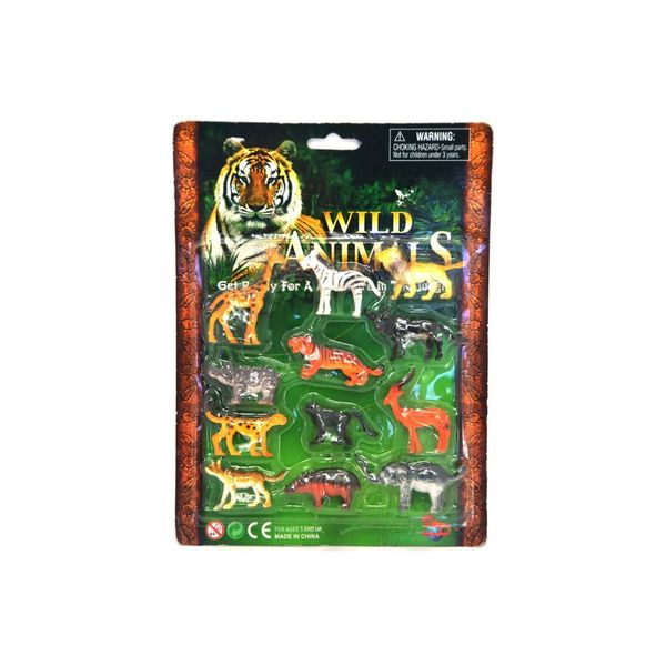 Small Wild Animal Set - 12 Piece