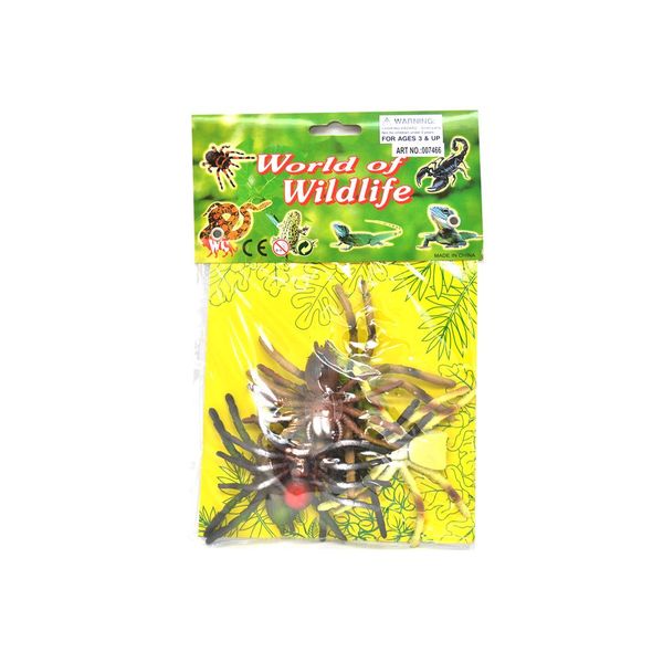 Wildlife Spider Set - 6 Piece