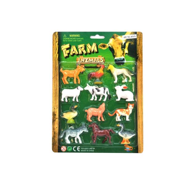 Small Farm Animal Set - 12 Piece