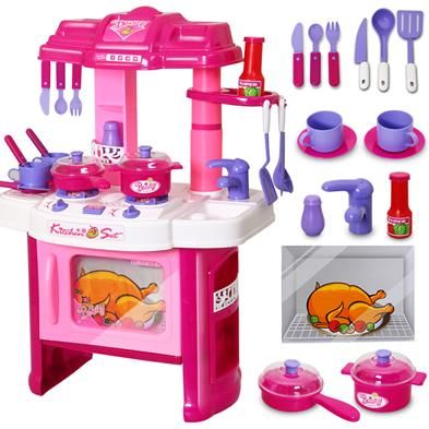 Girls Beauty Kitchen Play Set