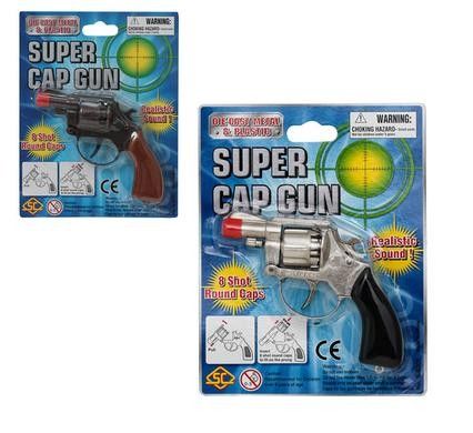 Gun Hand Cap 8 Shot Set - 4 Pack