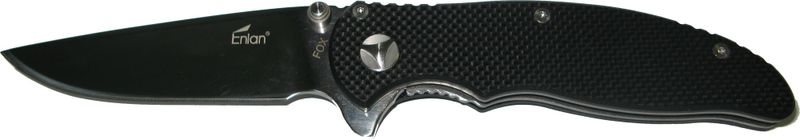 Enlan - Fox 8CR13 G10 Liner-Lock Tin - Black