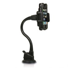 Macally Mount Holder for iPhone, Smartphone, Mobile Phone, GPS and PDA - Bl
