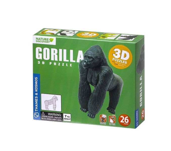 Nature Discovery - Gorilla 3D Puzzle