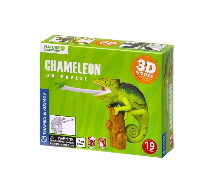 Nature Discovery - Chameleon 3D Puzzle
