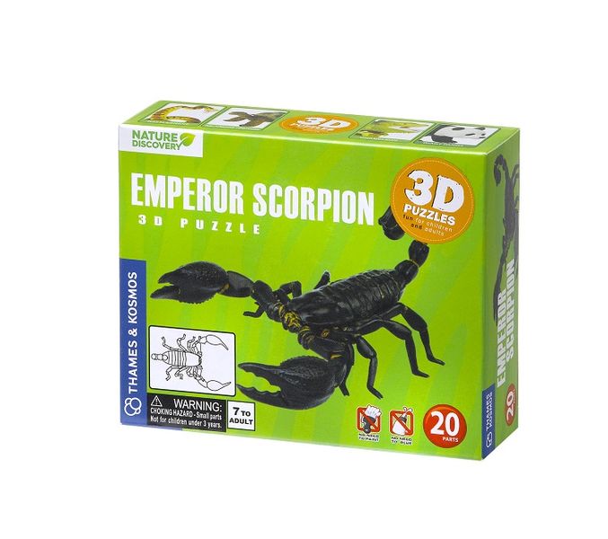Nature Discovery - Emperor Scorpion 3D Puzzle