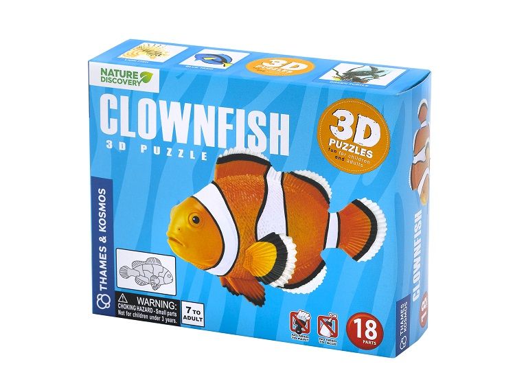 Nature Discovery - Clown Fish 3D Puzzle