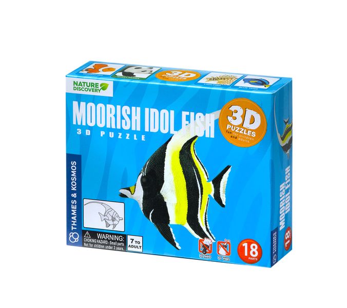 Nature Discovery - Moorish Idol Fish 3D Puzzle
