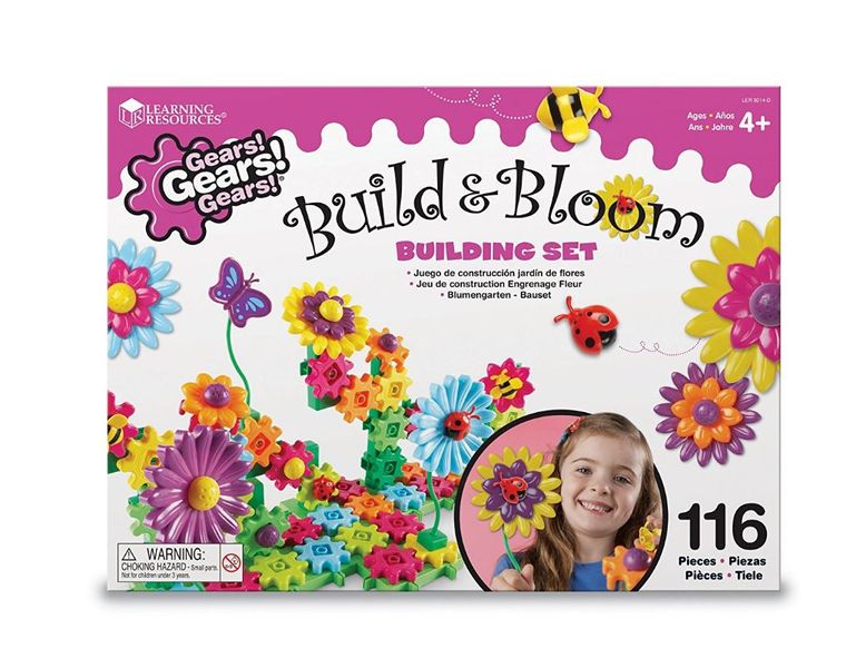 Gears Gears Gears Build And Bloom Flower Garden