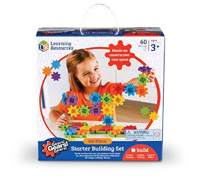 Learning Resources - Gears Gears Gears - 60 piece Building Set