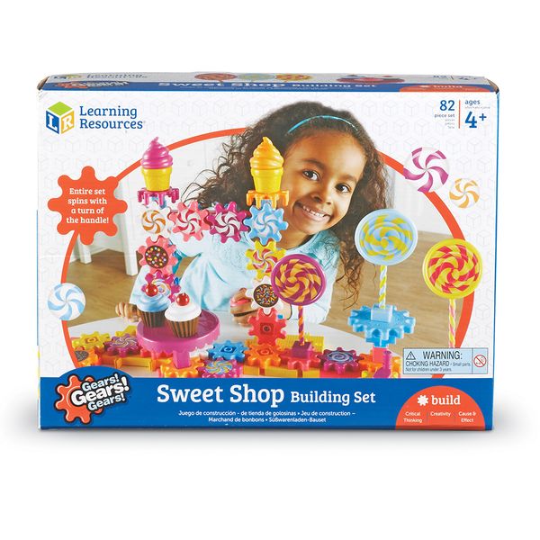 Learning Resources - Gears Gears Gears - Sweet Shop Building Set