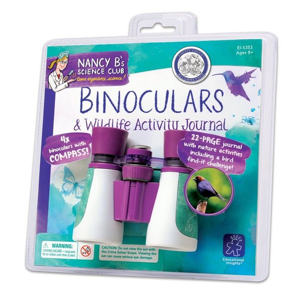 Nancy B's Science Club: Binoculars and Wildlife Activity Journal