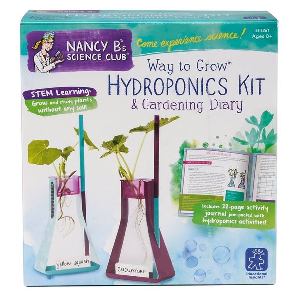 Nancy B's Science Club Way to Grow Hydroponics Kit