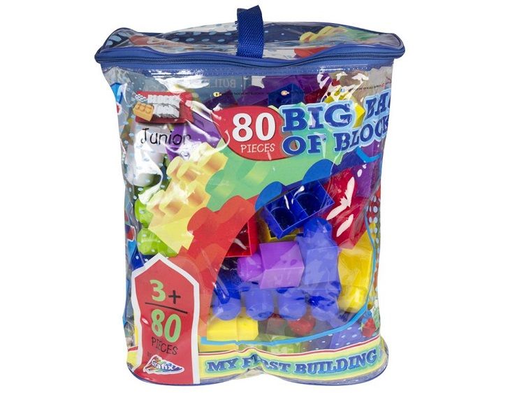 Blocktech-Blocks Big Bag Of 80 Piece