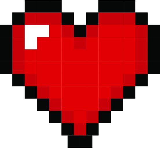 Pixel Art - Heart  Buy Online in South Africa  takealot.com