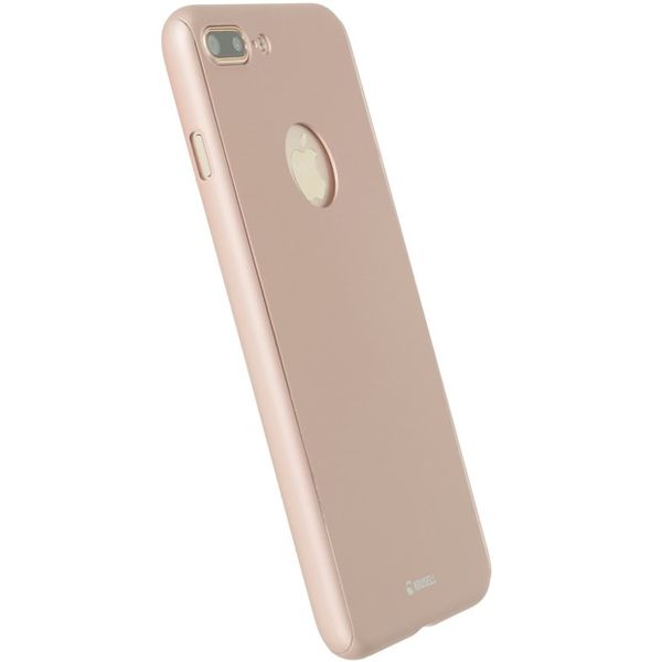 Krusell Arvika Cover for Apple iPhone 7 Plus includes Glass Screen Protector - Rose Gold