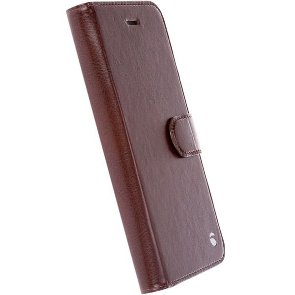 Krusell Ekero Folio Wallet 2-in-1 Cover for Apple iPhone 7 Plus - Coffee