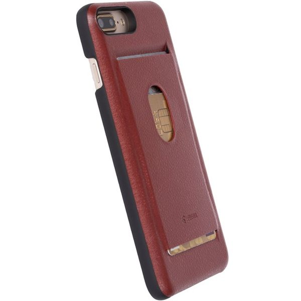 Krusell Timra WalletCover for Apple iPhone 7 Plus/8 Plus - Rust