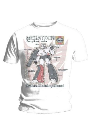 Haynes Manual Transformers Megatron T-Shirt (Small)