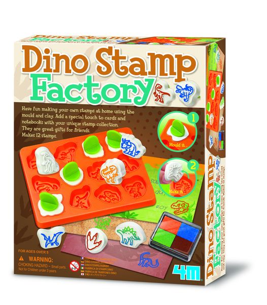 4M Dino Stamp Factory