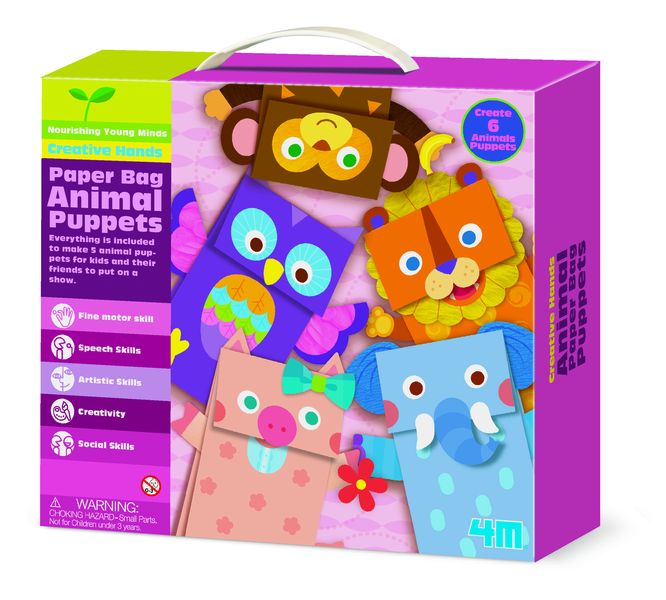 4M Paper Bag Puppets