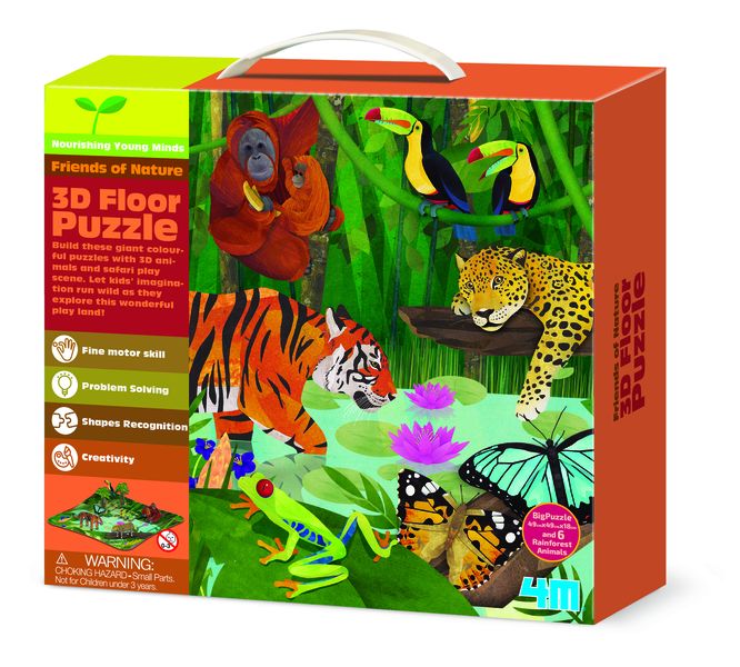 4M 3D Rainforest Floor Puzzles