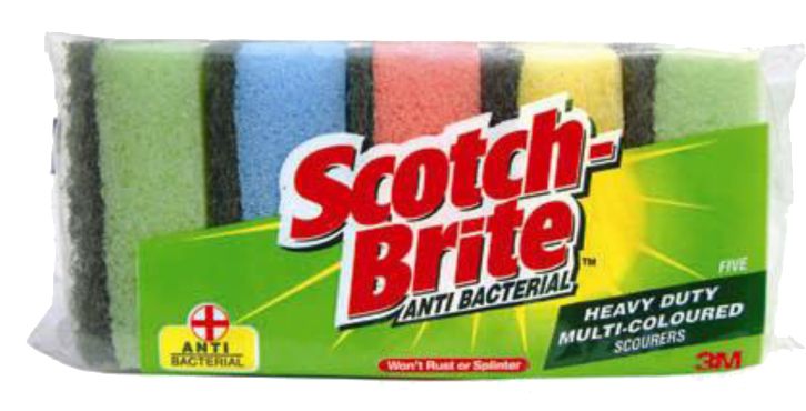 3M - Scotch- Brite - Multi-colour Scourers