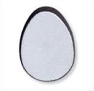 Surface Beauty Care Round And Tear Facial, Body Buffer Sponges