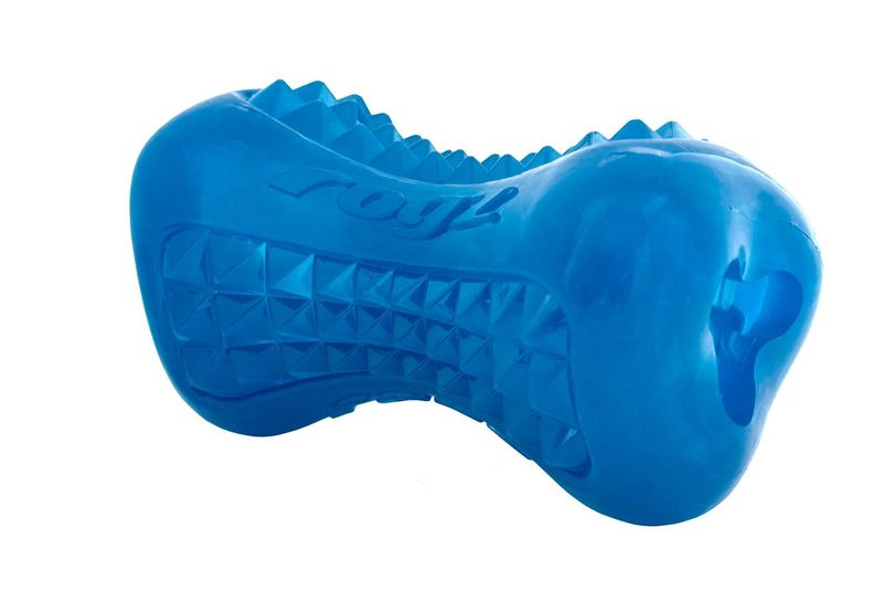 Rogz - 15cm Yumz Treat Dog Toy - Blue