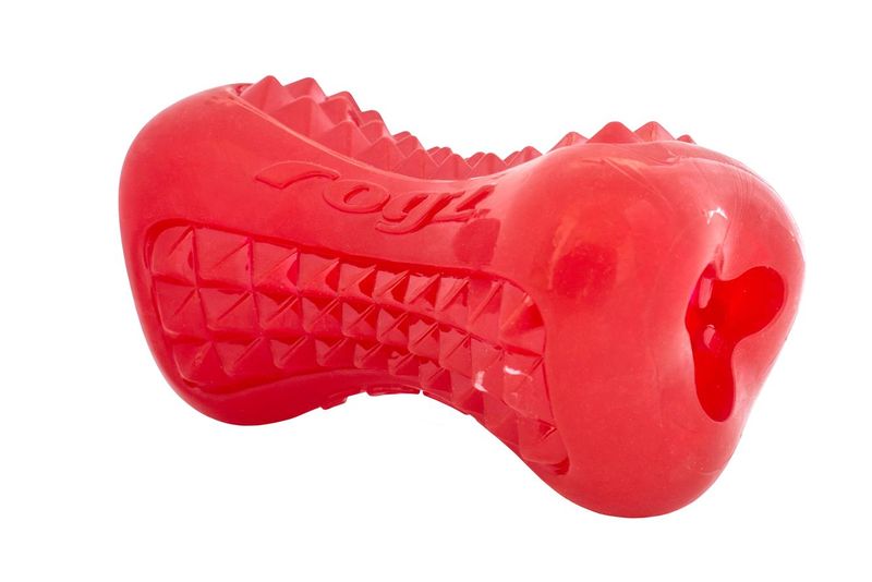 Rogz - 15cm Yumz Treat Dog Toy - Red