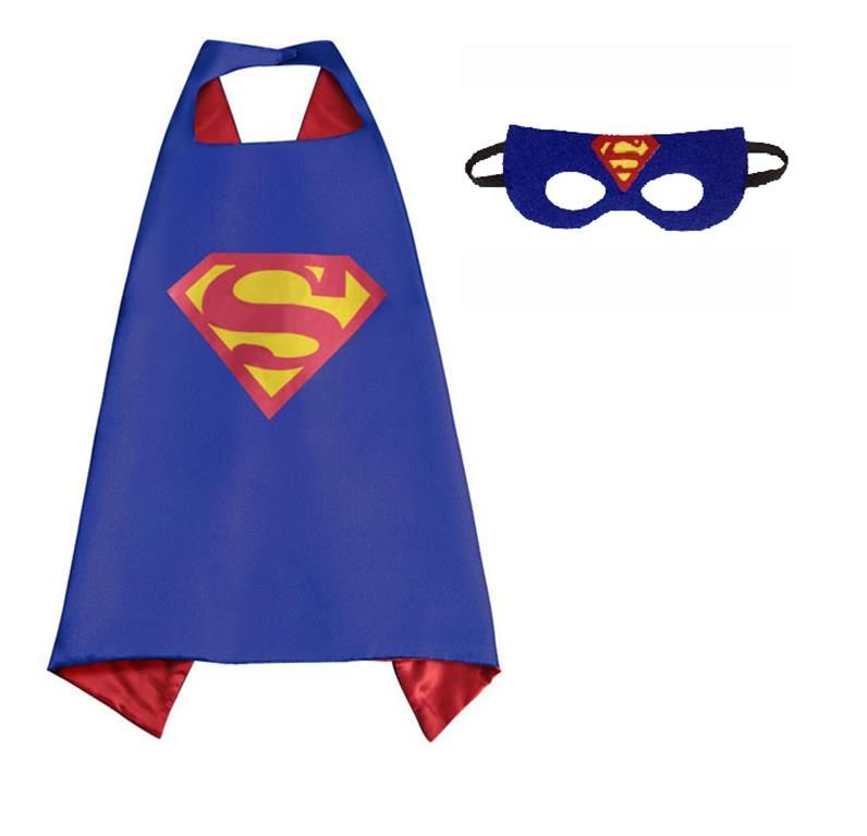 Superman Cape & Mask - Blue | Shop Today. Get it Tomorrow! | takealot.com