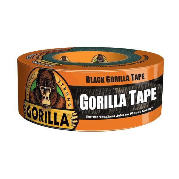 Gorilla - Tape Black - 48mm x 9.1m 10yd