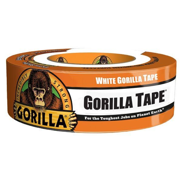 Gorilla - Tape White - 48mm x 27.4m