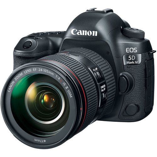 Canon 5D Mark IV DSLR with 24-105mm f/4L II Lens