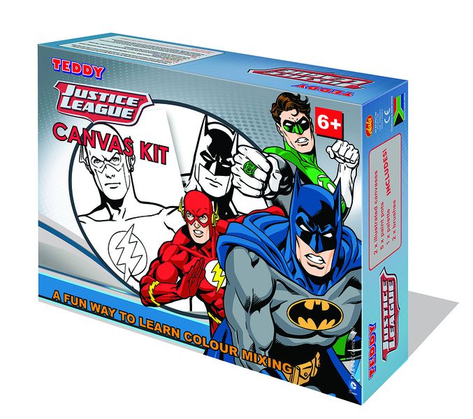 Teddy Justice League Batman Canvas Paiting Kit