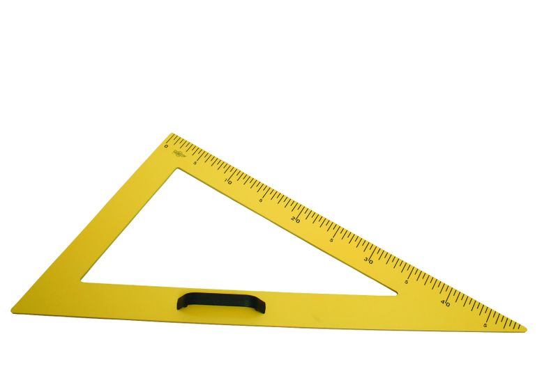 Draughtsman Black Board Set Square 60degree 60cm