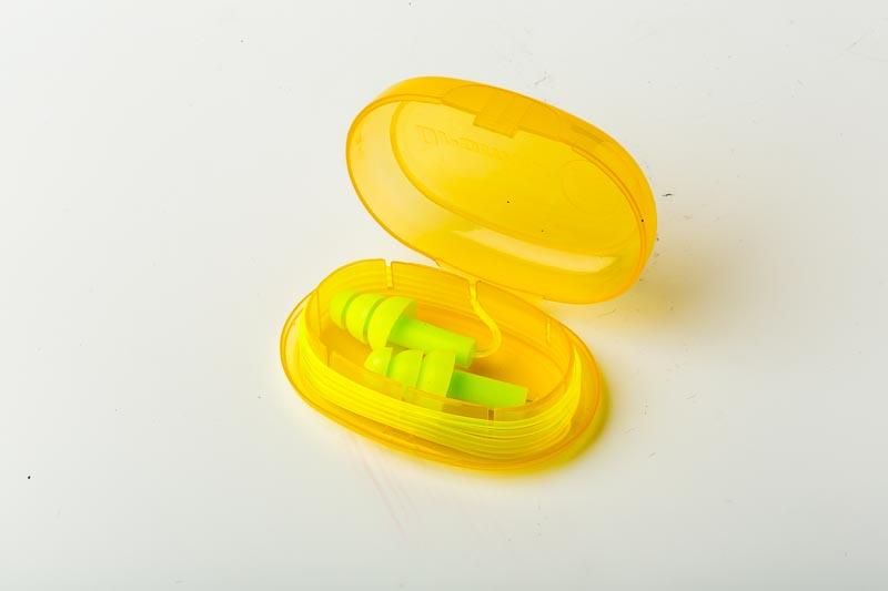 Dromex - Ear Plug Re-Useable Corded Green In Plastic Box Mushroom Shape - 29 Decibels