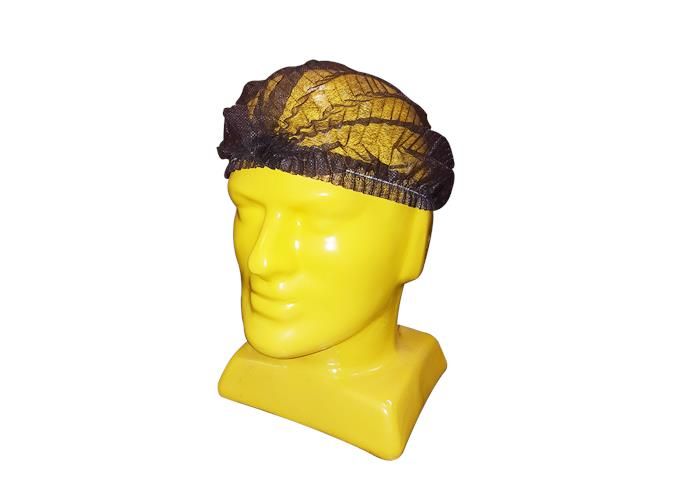 Atlantic Conversions - Safety Hair Net Mop Cap Black Single Elastic - 100